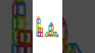 Bloques Magneticos Con Imanes Didacticos 60 Piezas