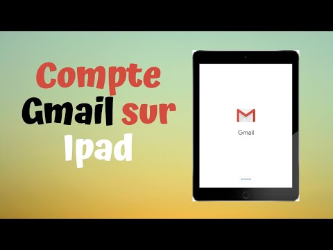 Part of a video titled Comment créer un compte Gmail sur iPad - YouTube