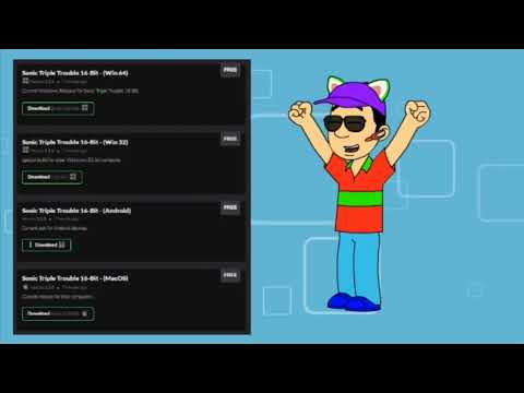 the sonic triple trouble 16-bit final update is released!