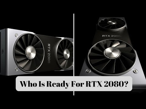 Nvidia GForce RTX 2080, 2080Ti Announcement and Release Date