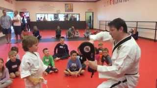preview picture of video 'Karate and Martial Arts Birthday Party for Turner in Southlake TX 76092'
