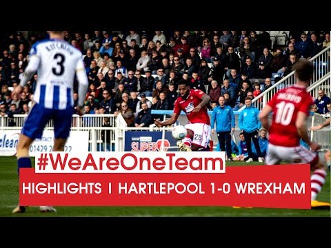 HIGHLIGHTS | Hartlepool United 1 Wrexham 0