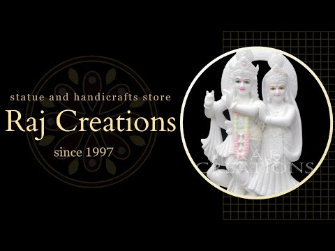 Marble Radha Krishna Statue | Best Quality Murti | Raj Creations Jaipur