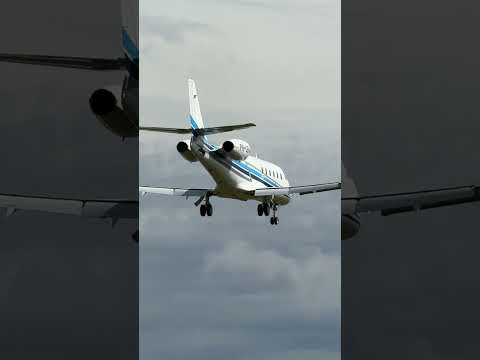 Gulfstream G150 (PR-CBA) pousando em Porto Velho, vindo de São Paulo (Congonhas)