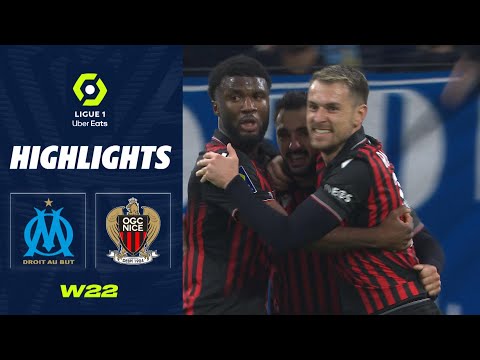 OLYMPIQUE DE MARSEILLE - OGC NICE (1 - 3) - Highlights - (OM - OGCN) / 2022-2023