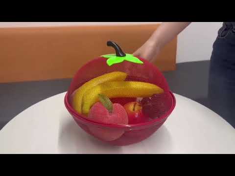 Apple shape fruit basket