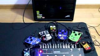 Video thumbnail for GEC9 Guitar Pedal Switcher Part 1 - Connect 9 guitar pedals by moenfx