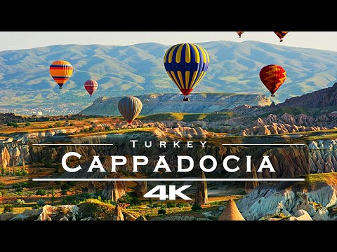 Cappadocia, Turkey 🇹🇷 - by drone [4K]
