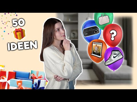 50 Geschenkideen 2023 ( Geburtstag, Valentinstag...) 😍🎁