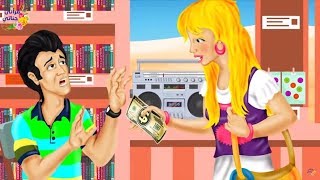 قصة رائعة هذه الفتاة الأجنبية أرادت شراء شريط كاسيت لراحة نفسيتها فكانت المفاجئة