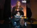 Karen Gillan reacts to the Nebula/Quill ship #guardiansofthegalaxy #marvel #mcu #guardians #shorts