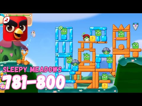 Angry Birds Journey: Levels 781-800 (Sleepy Meadows) Gameplay - Part 40