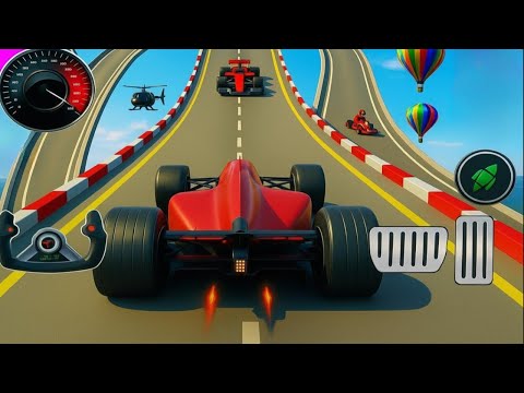 Impossible Formula GT Car Stunts Mega Ramp Stunt Master | Android iOS Gameplay