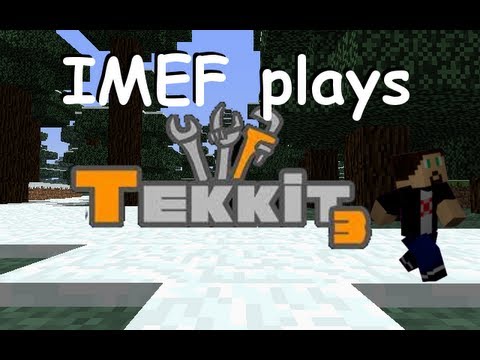 Imef plays Minecraft - Tekkit - episode 1 - getting started