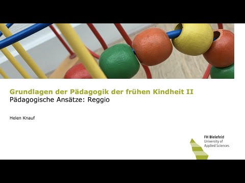 Pädagogische Ansätze: Reggio