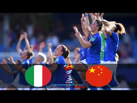 Italy vs Chine PR FIFA Women’s World Cup France 2019™ Match 43