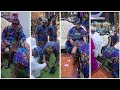 Davido melts hearts by prostrating to greet his father ,uncle,Aunty,others at a family function.