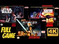 Super Star Wars TRILOGY COLLECTION SNES Longplay Walkthrough Playthrough Full Movie Game 4K60ᶠᵖ�