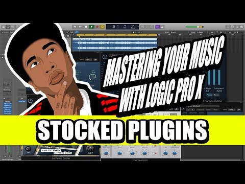 MASTERING WITH STOCKED PLUGINS || LOGIC PRO X 10.4.6
