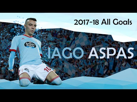 Iago Aspas 2017-18 all goals ⚽