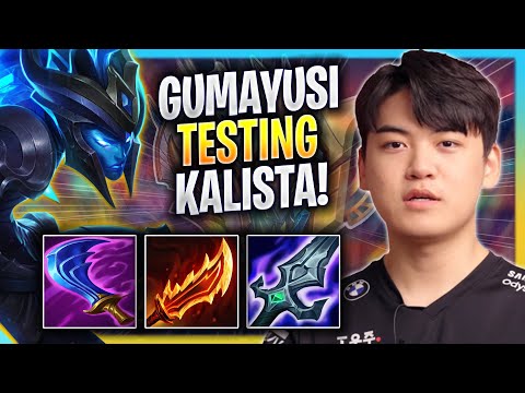 GUMAYUSI TESTING KALISTA IN KR SOLOQ! - T1 Gumayusi Plays Kalista ADC vs Ezreal! | Bootcamp 2023