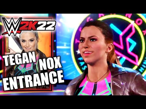 WWE 2K22 Tegan Nox Entrance Cinematic
