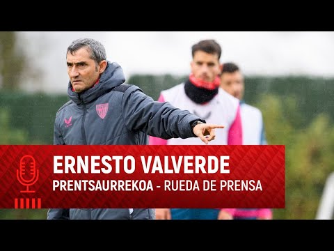Imagen de portada del video 🎙️ Ernesto Valverde | pre Athletic Club-UD Las Palmas I 18. J LaLiga 2023-24