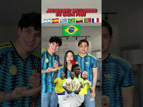 LOS MEJORES JUGADORES DE FÚTBOL DE CADA PAÍS ¿Cambiarías alguno? ⚽️
