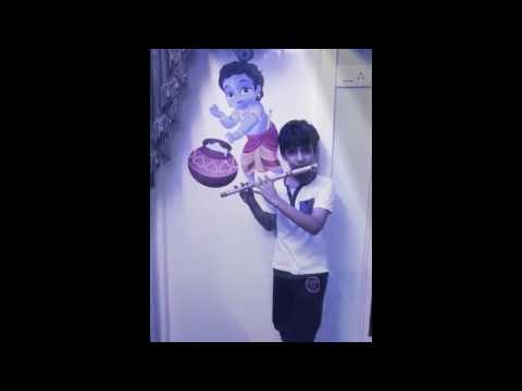 Happy birthday song sing's satwik on fluet