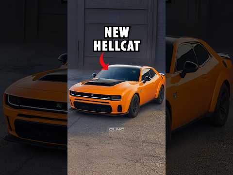 The Dodge Hellcat IS BACK!😳
