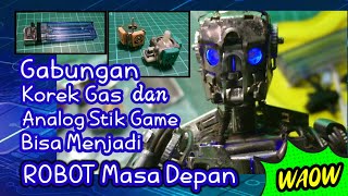 Download lagu IDE Kreatif Gabungan Korek Gas dan Analog Stik Game Bisa Menjadi ROBOT Masa Depan mp3