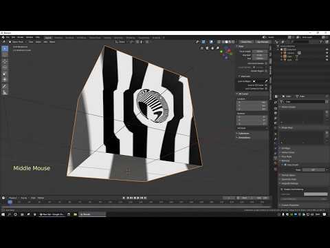 Blender 2.8, create clean holes in geometry for Web3D