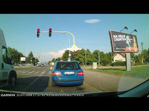 DRIVE #693: Streets of Leskovac (Serbia) (timelapse 4x) *Read Description*