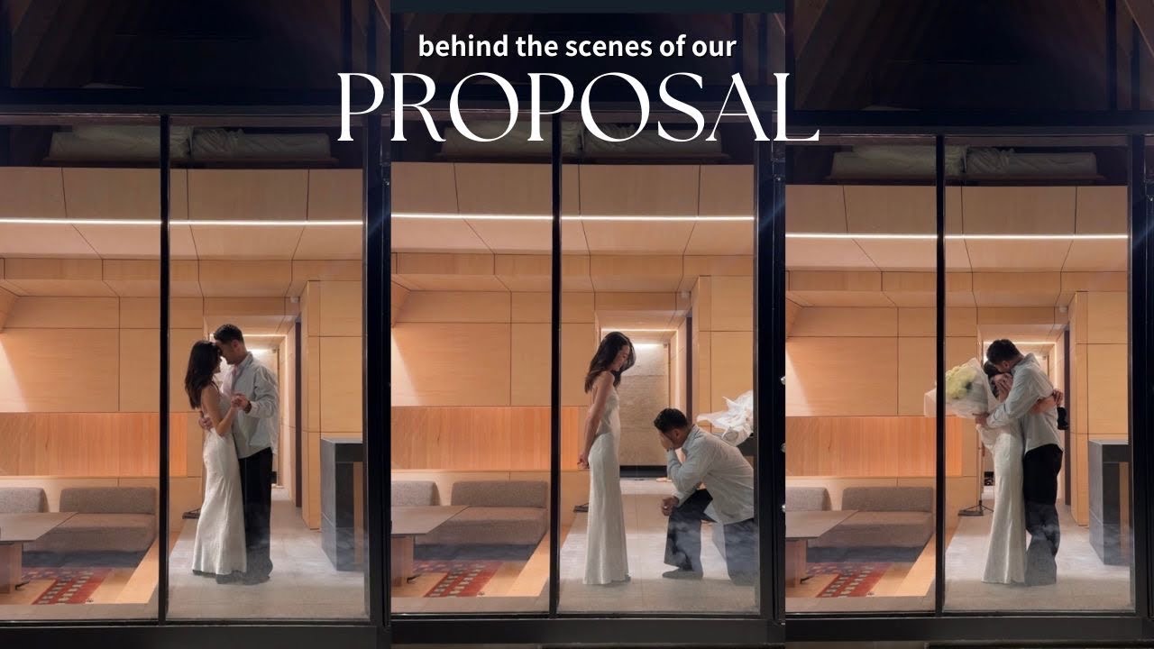 【入籍発表】プロポーズの裏側＆秘話全公開、一生の思い出を動画に残しました。