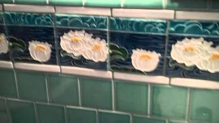 Custom designed and intalled tile bathroom