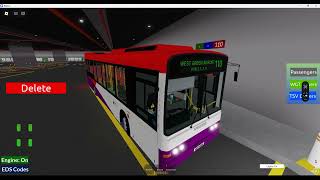 [Roblox] TSV Hub & Coastal Line, Singapore - Volvo B10BLE Diesel (Volgren) - Service 110