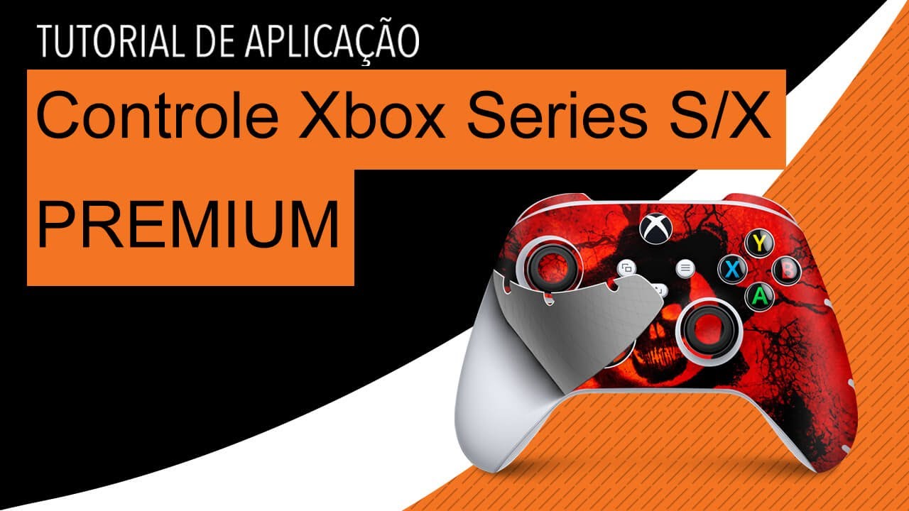 Como aplicar a Skin PREMIUM no Controle do Xbox Series S/X - Pop Arte Skins Tutorial