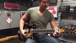 Video thumbnail for Gretsch G6143T-LTD15 Limited Edition Midnight Sapphire Penguin by Ken Stanton Music