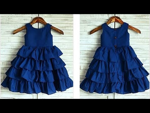Winter Special ✅️ front frill baby frock cutting and stitching | Stitch &  Stitching - YouTube