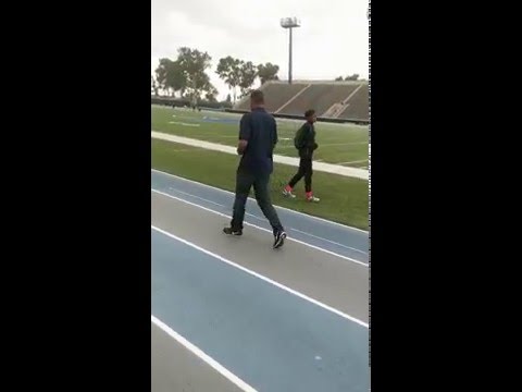 jamie neito high jump training la84 clinic  getting marks