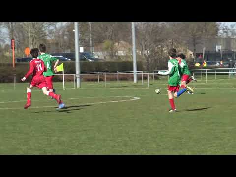 Competitiematch U15 K.E.  De Haan vs. K.S.K.  Steenbrugge A (3 - 5)