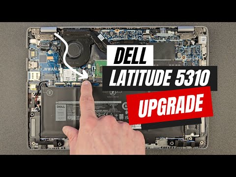 Dell Latitude 5310 NVMe SSD and DDR4 RAM upgrade