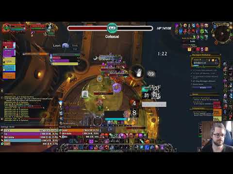🔶🔵🔶 Pugging Highest Mythic+ Keys I can Find - Blood DK Tank POV
