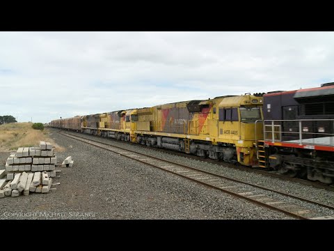 SCT 2MP9 With Aurizon Locomotive Transfer ACB4405 + ACB4401 + ACB4403 (26/1/2021) - PoathTV Trains