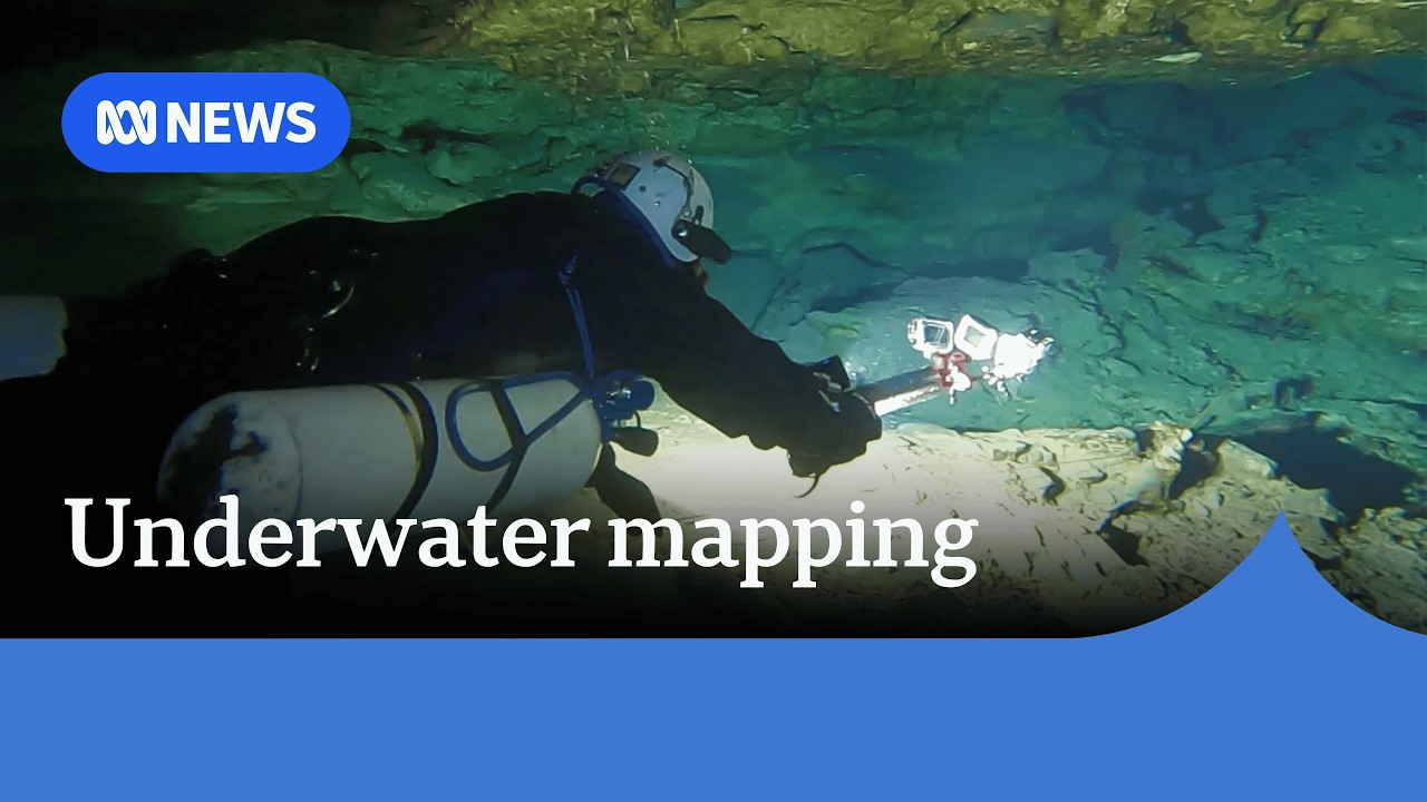 Australian divers map underwater cave systems beneath South Australian city streets