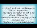 Jens Lekman - A Higher Power Lyrics