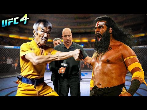 Old Bruce Lee vs. Veer Mahaan (EA sports UFC 4)