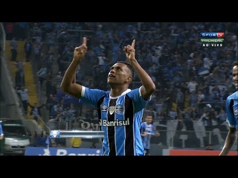 Gol de Pedro Rocha, Grêmio 2 x 0 Coritiba - Brasileirão 22/06/2017 [HD]