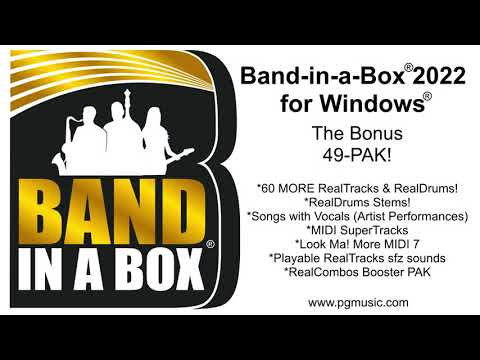 Band-in-a-Box® 2022 - Everything you need to know in under 6 minutes! *