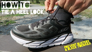 How & Why to Tie a “Heel Lock” or “Lace Lock” | Prevent Blisters & Black Toenails